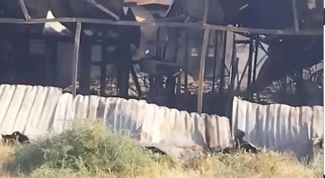 "Uch qahramon" bozorida yong‘in sodir bo‘ldi
