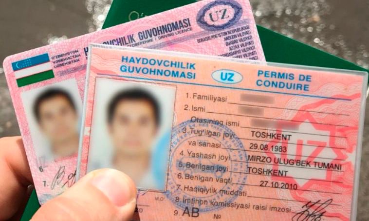 В Узбекистане более 1,2 тысячи гражданам оформили поддельные водительские права