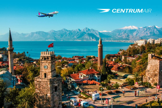 Centrum Air запускает одно из ключевых направлений сезона — ежедневные рейсы в Анталью