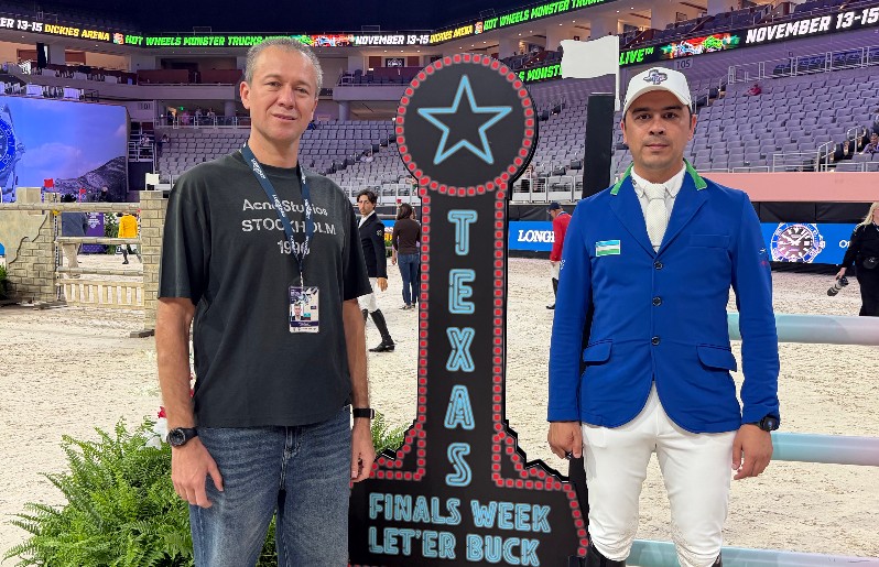 Узбекский всадник Бекзод Курбанов выступил на Кубке мира в США