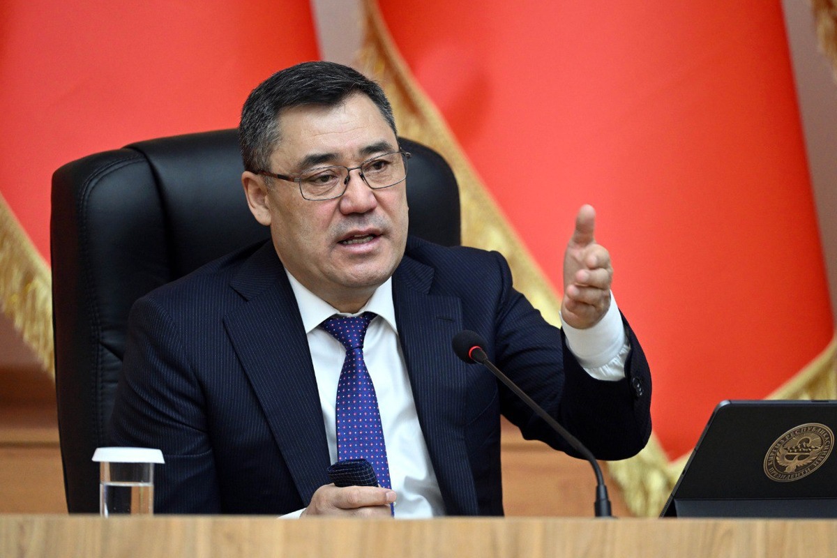 Жапаров заявил, что в Кыргызстане хотят заменить все русскоязычные названия сел