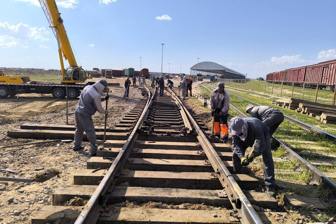Naibobod stansiyasida yangi shaxobcha yo‘li foydalanishga topshirildi