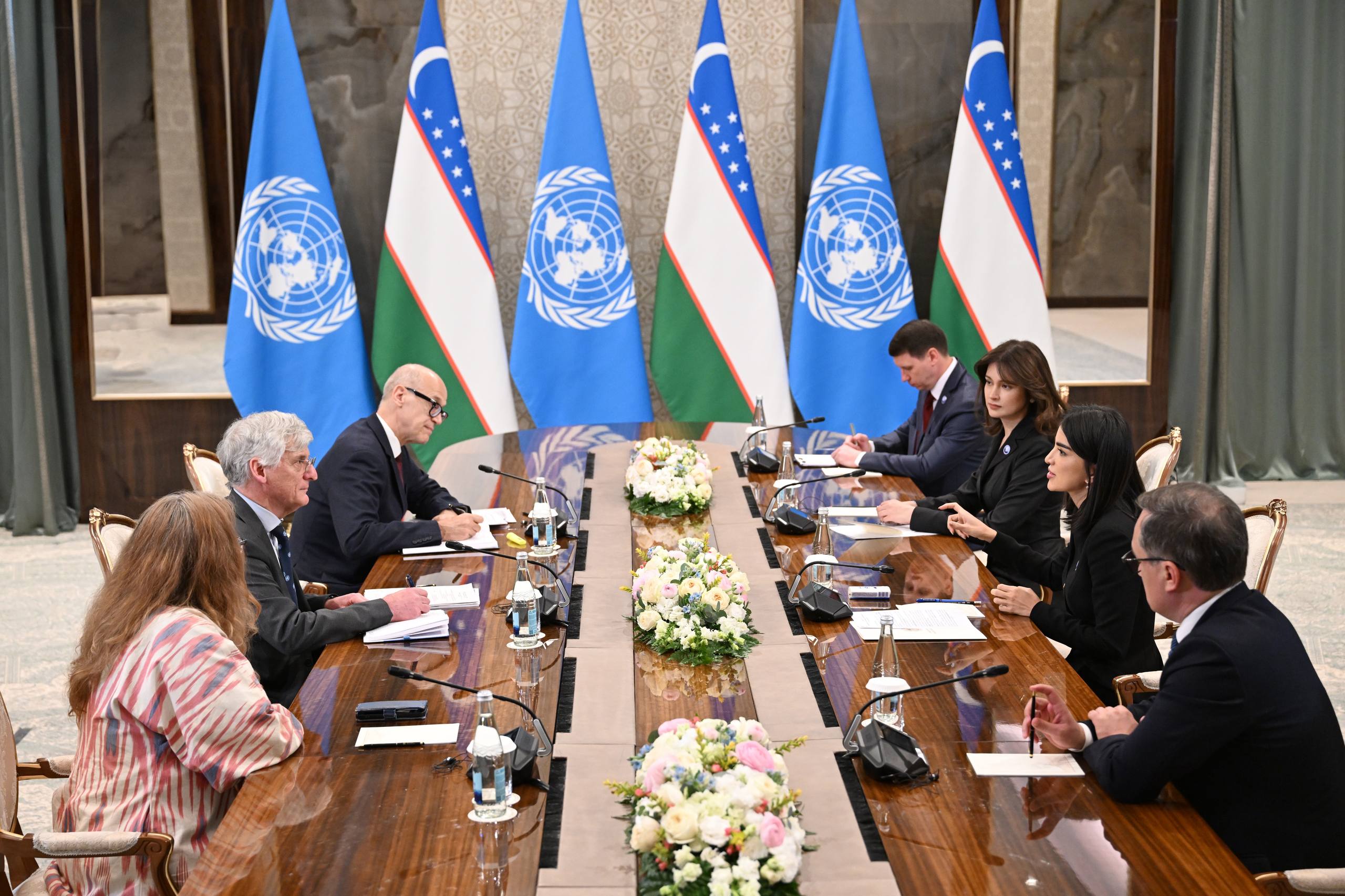 Saida Mirziyoyeva Xalqaro narkotiklarni nazorat qilish qo‘mitasi Bosh kotibi bilan uchrashuv o‘tkazdi