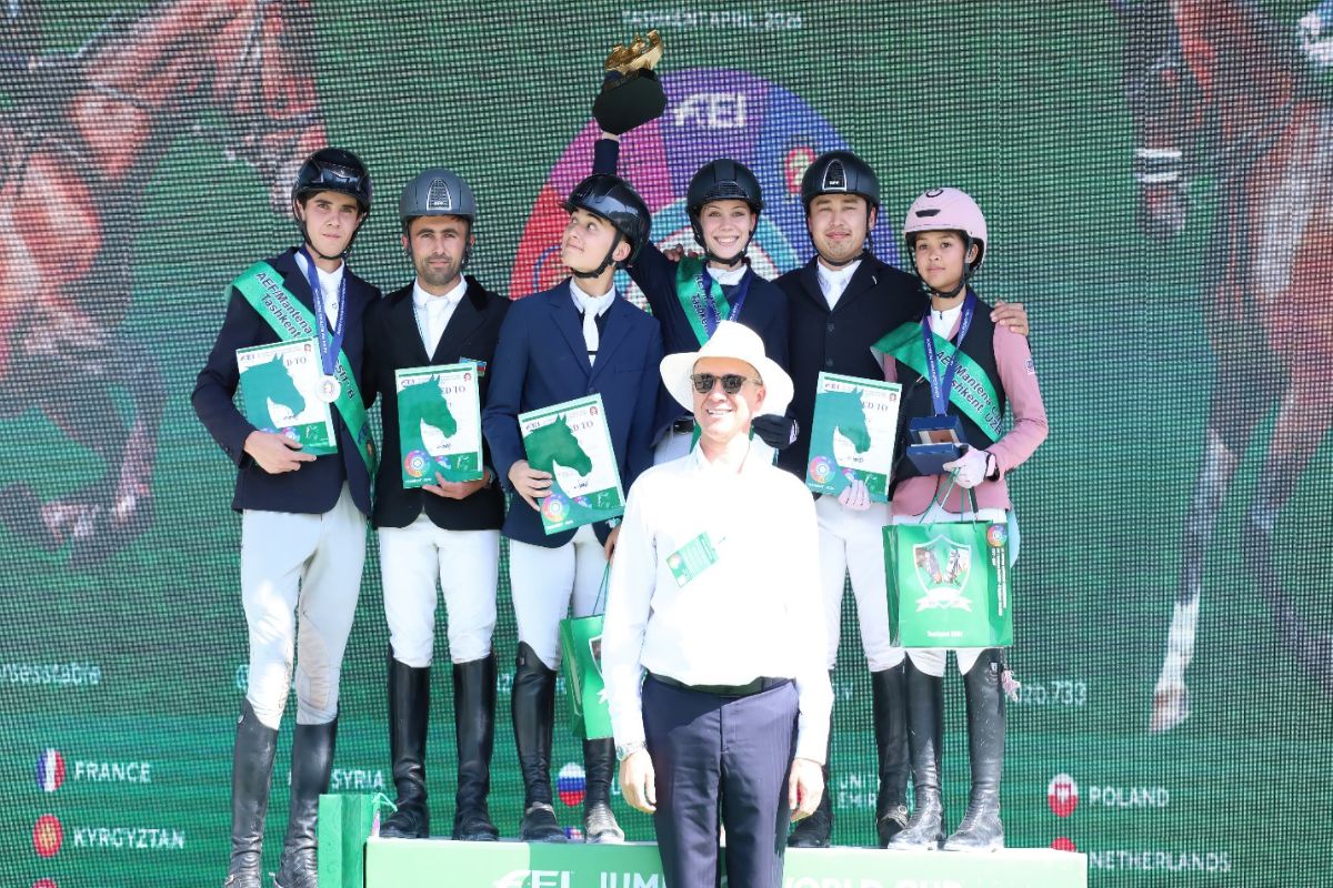 В Ташкенте успешно завершен первый этап Кубка мира FEI по конкуру