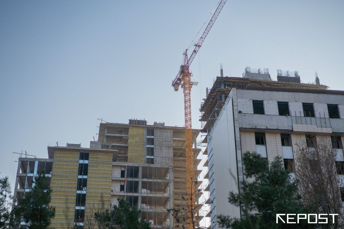 За квартал в Узбекистане настроили здания почти на 47 трлн сумов