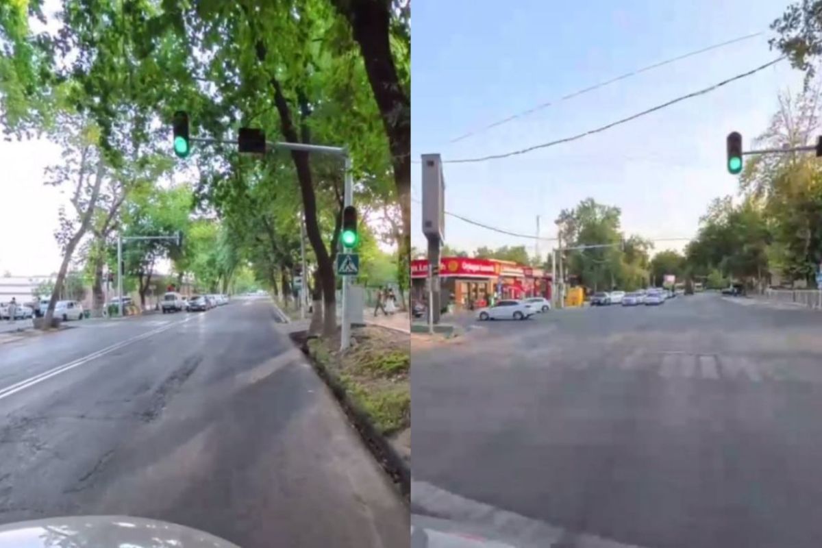 В Ташкенте запустили первую «Зеленую волну» на светофорах