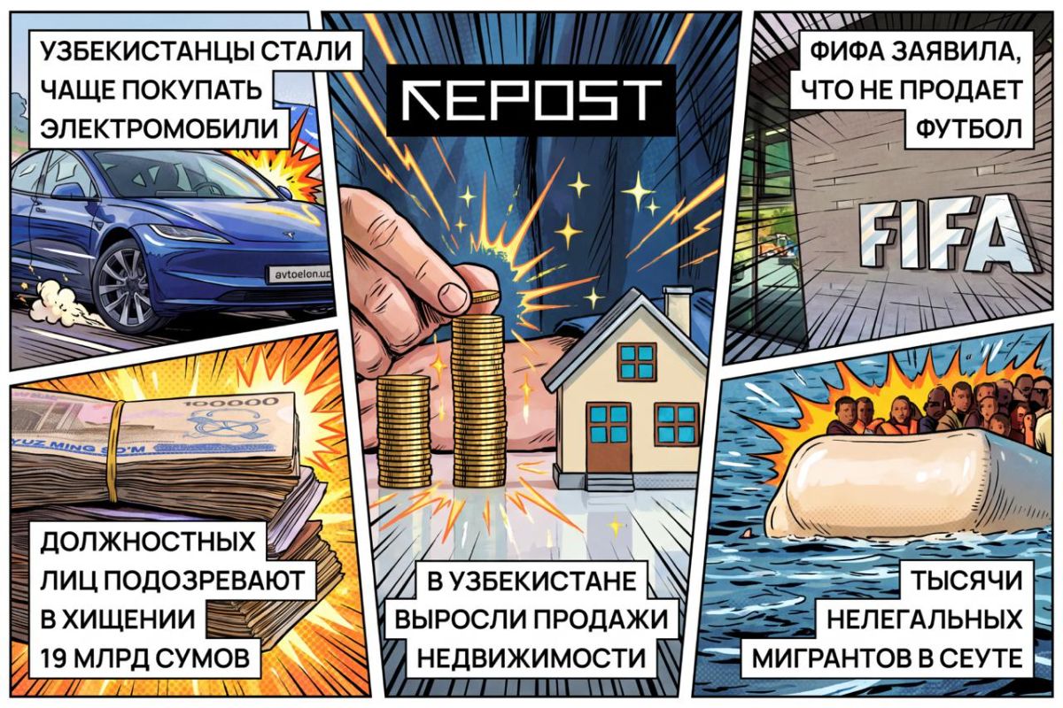 Подборка - последние новости от команды Repost.uz