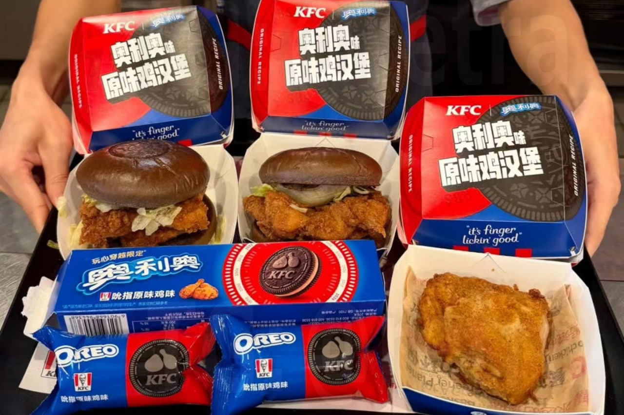 KFC выпустит бургер с Oreo и курицей