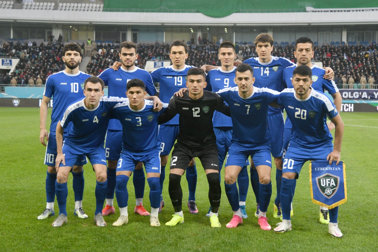 Объявлен окончательный состав сборной Узбекистана по футболу на отборочные матчи к Чемпионату Мира и Кубку Азии