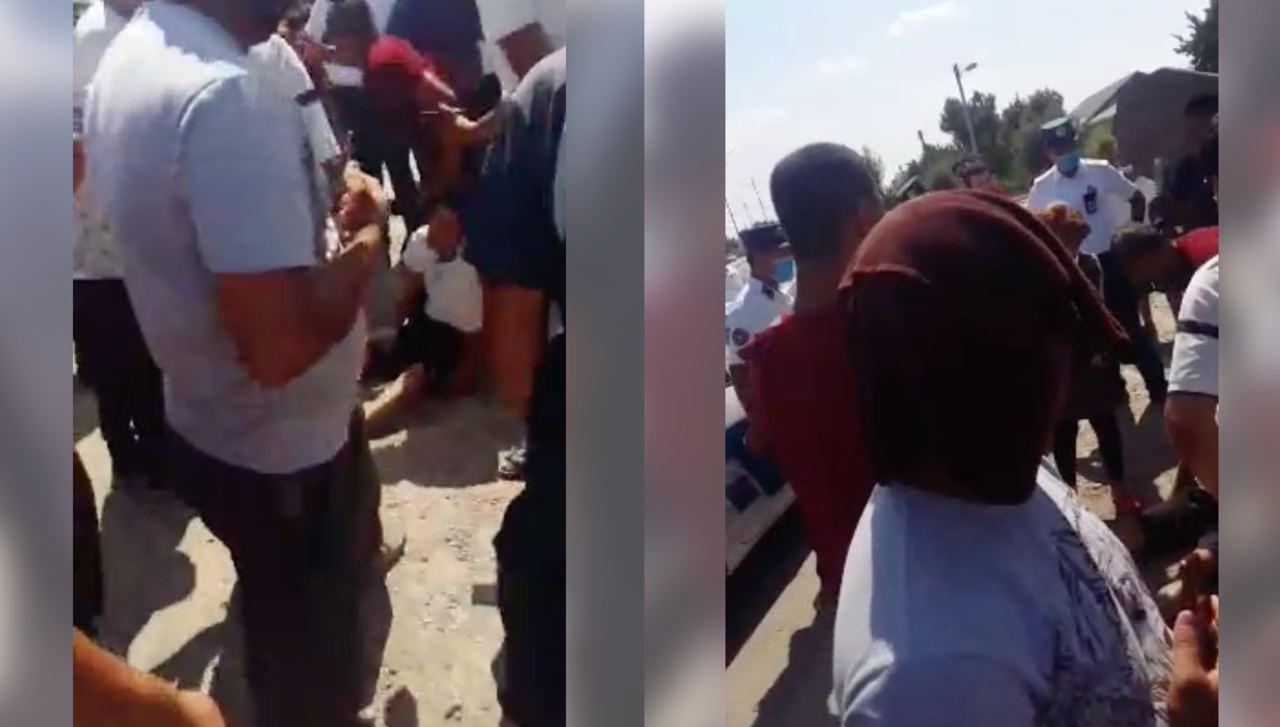 МВД прокомментировало видео, на котором сотрудник ДПС якобы избил каршинского водителя 