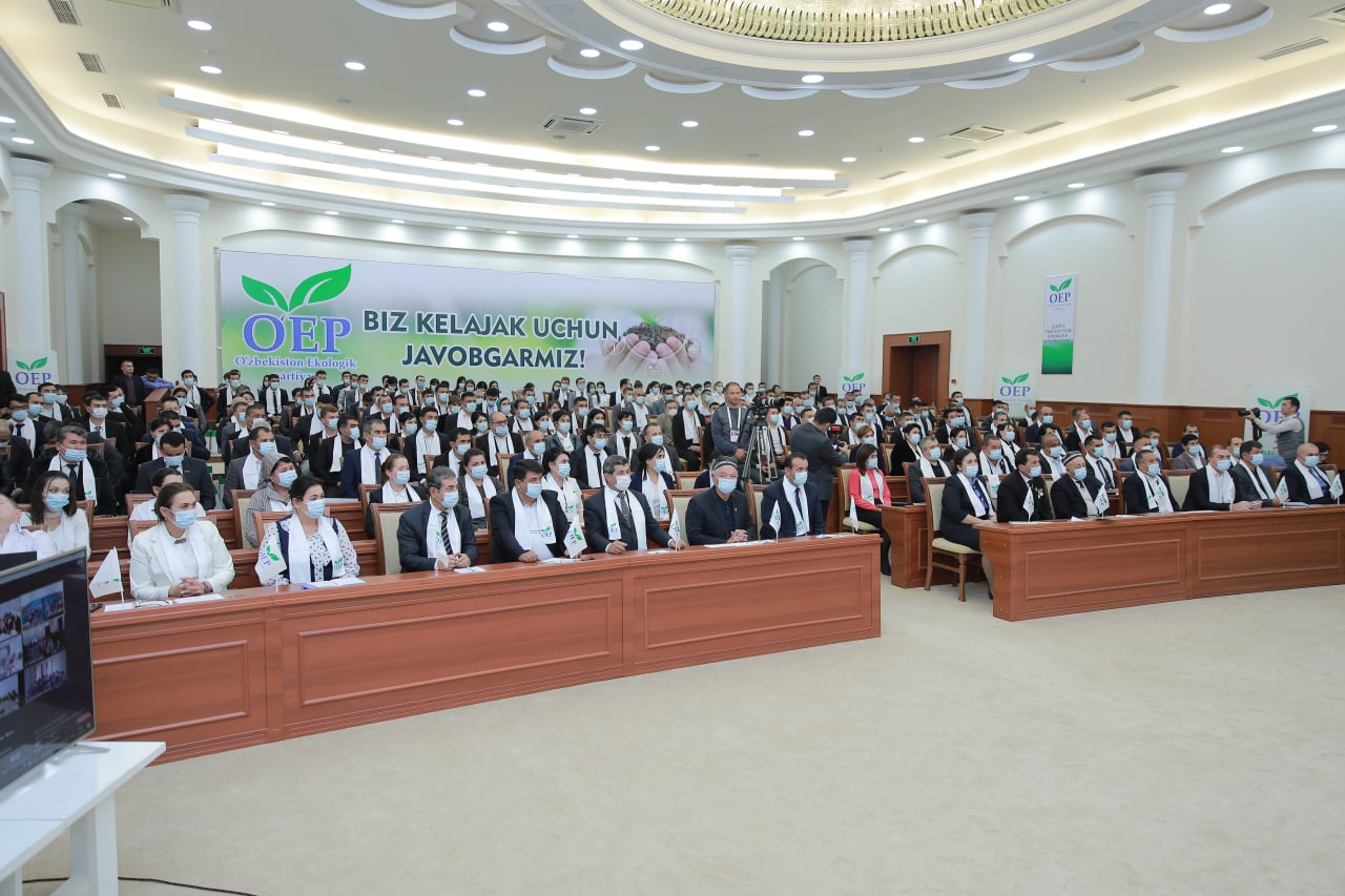 Нарзулло Обломуродов от экологической партии Узбекистана встретился с избирателями из Хорезма<br>