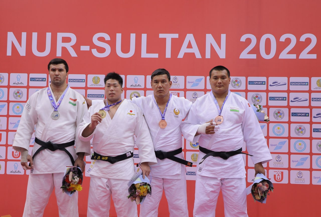 Узбекистан завоевал девять медалей на ЧА по дзюдо
