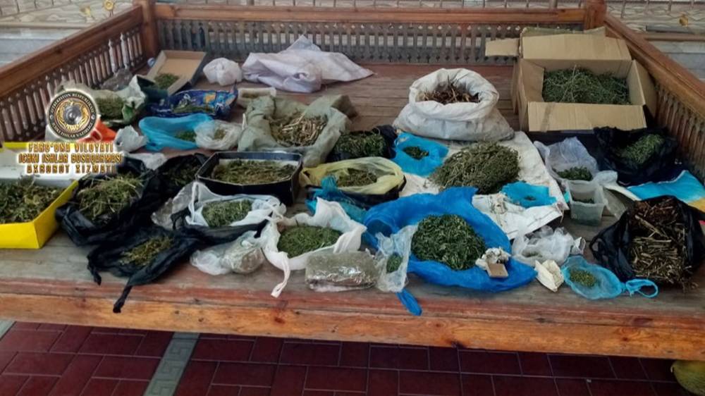 В доме жителя Ферганы обнаружили почти 13 кг наркотиков
