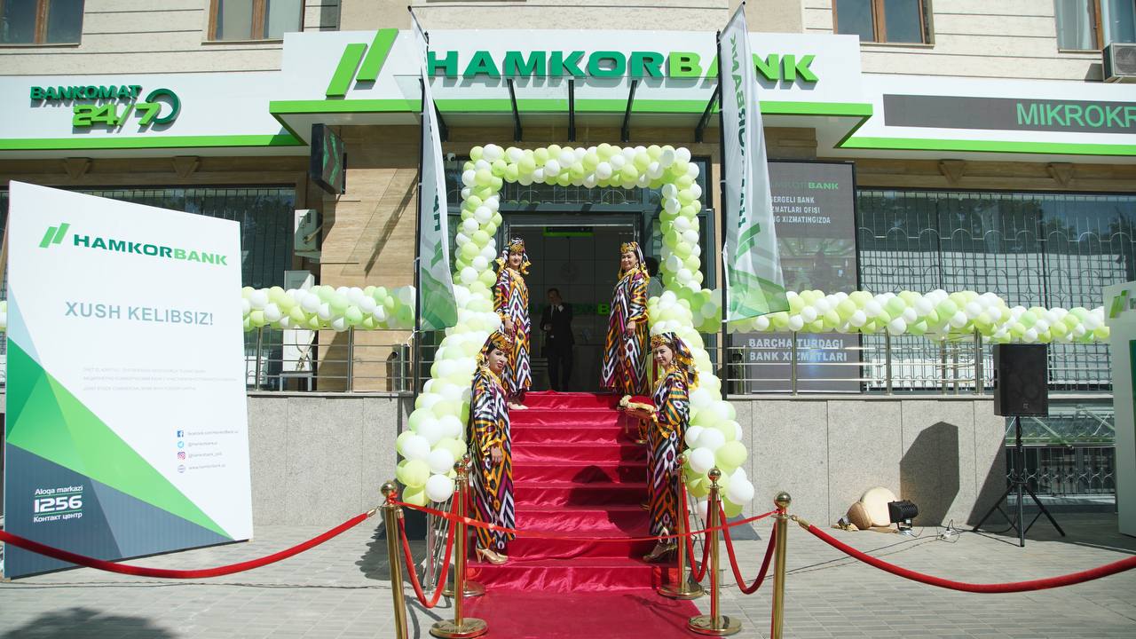 «Hamkorbank» открыл офис банковских услуг в Сергелийском районе Ташкента