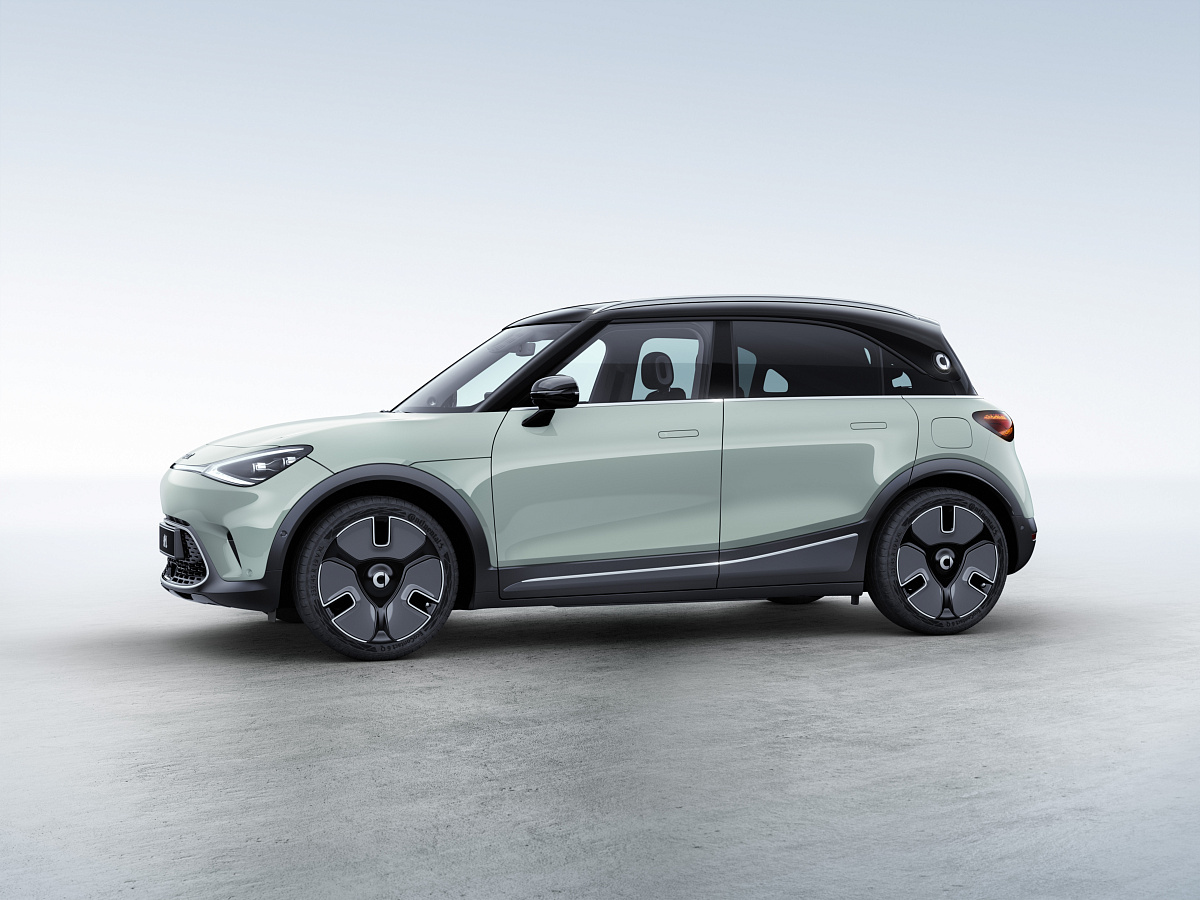 Электрический Smart #1 обрел большую популярность в Китае