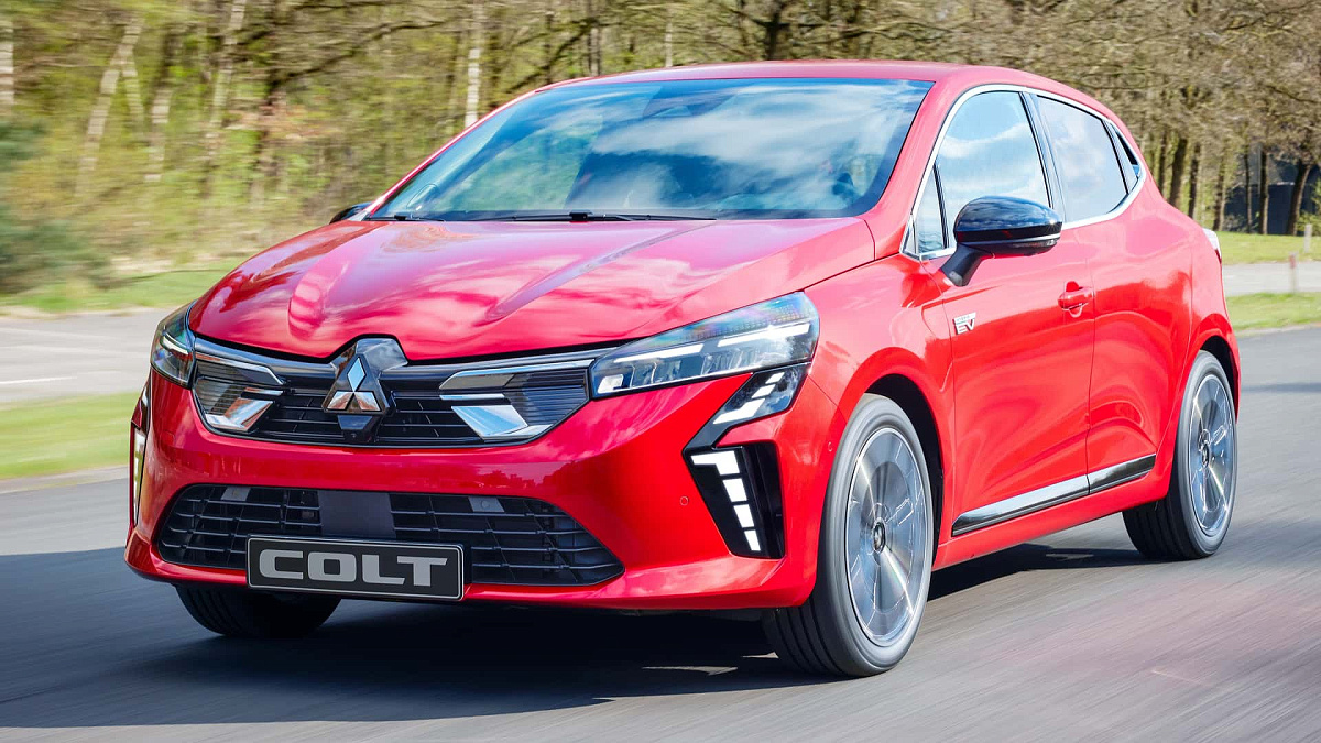 Mitsubishi презентовал новый Colt н базе Renault Clio