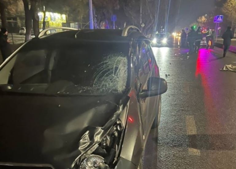 На Юнусабаде водитель Spark сбил насмерть пешехода