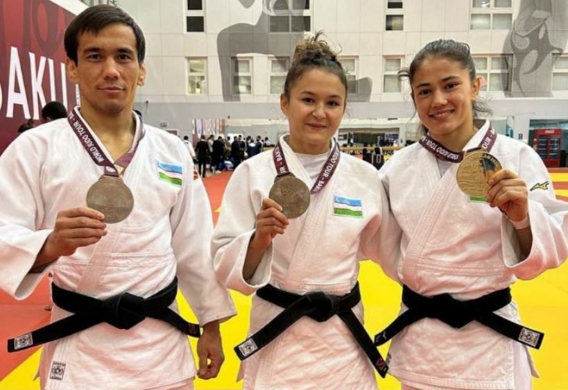 Узбекистан завершил «Большой шлем» по дзюдо с тремя медалями