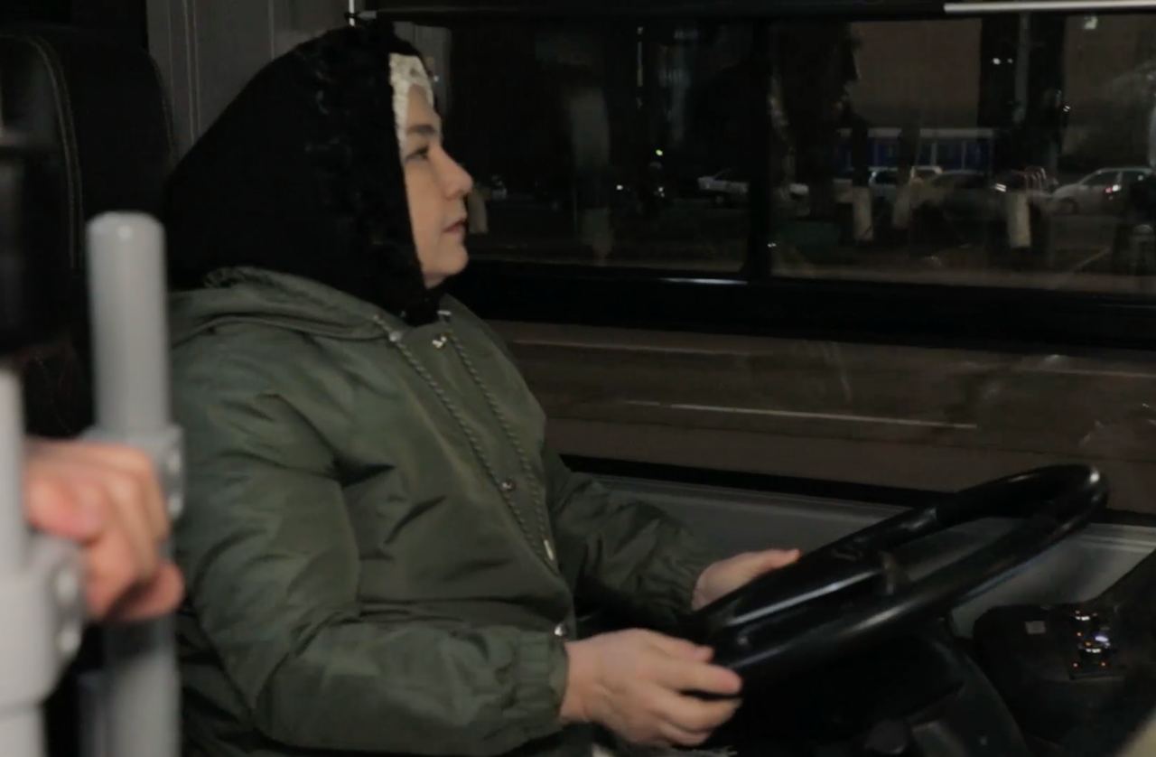 В Ташкенте женщины уже сели за руль автобусов