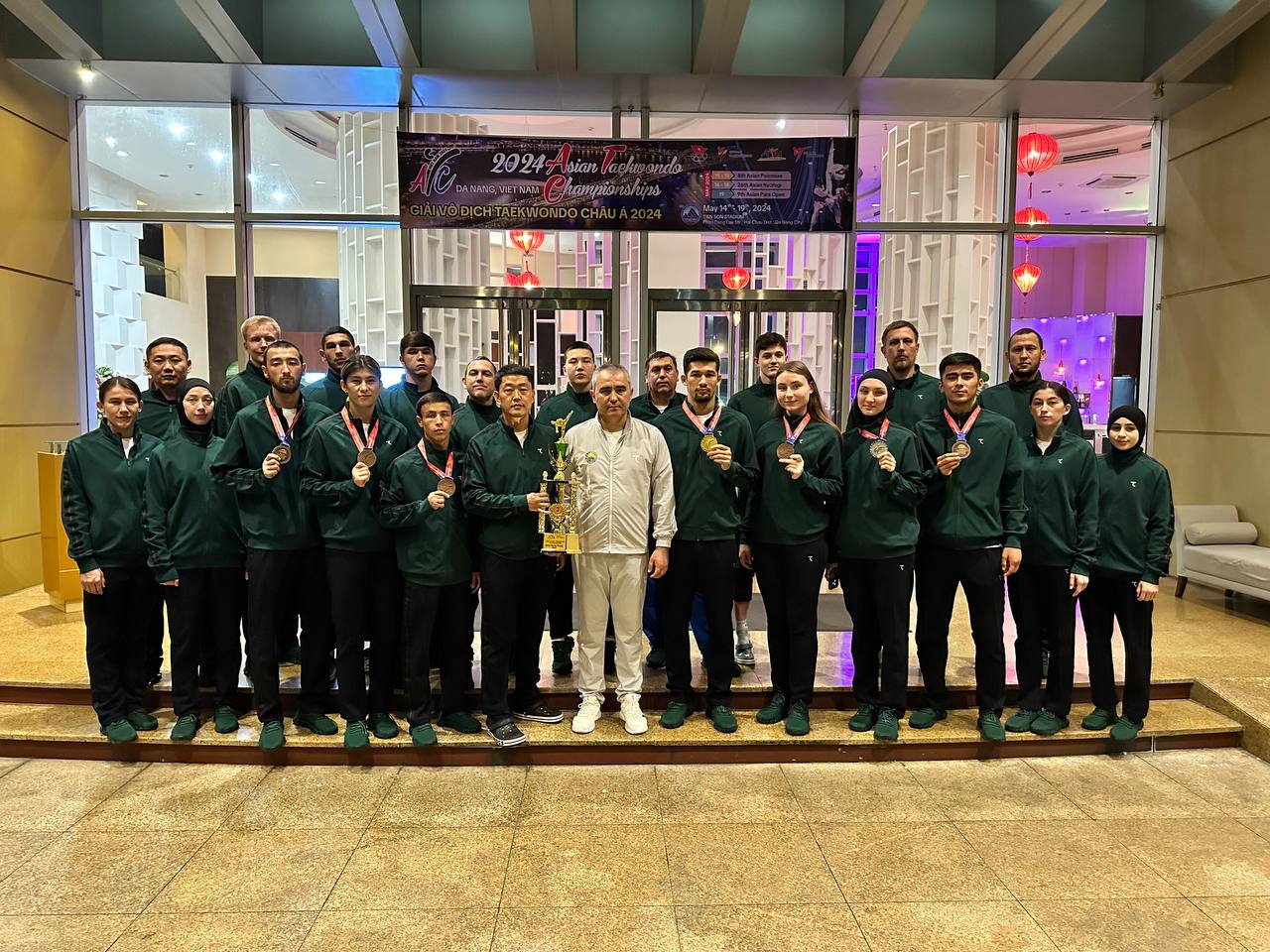 Узбекистан завершил ЧА по таэквондо с семью медалями