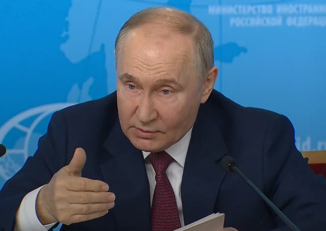 Путин назвал условия окончания войны в Украине