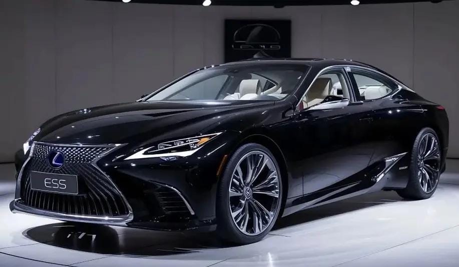 Lexus показал, как будет выглядеть новый ES