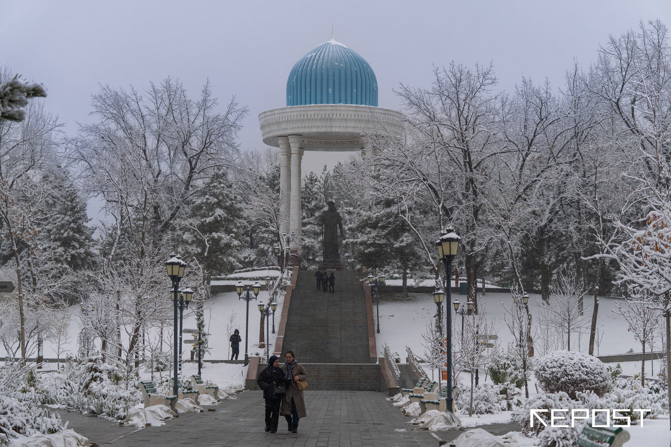 Узгидромет: В Ташкенте дождь может перейти в снег