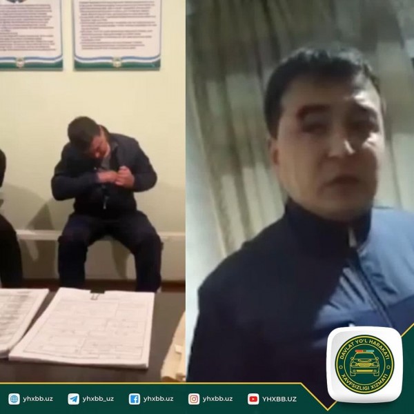 Сотрудника УБДД Ташкентской области уволили за то, что он соблазнил чужую жену в Сырдарье