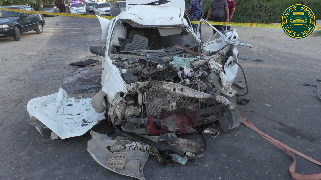 В Кашкадарье произошло смертельное ДТП: скончались три человека
