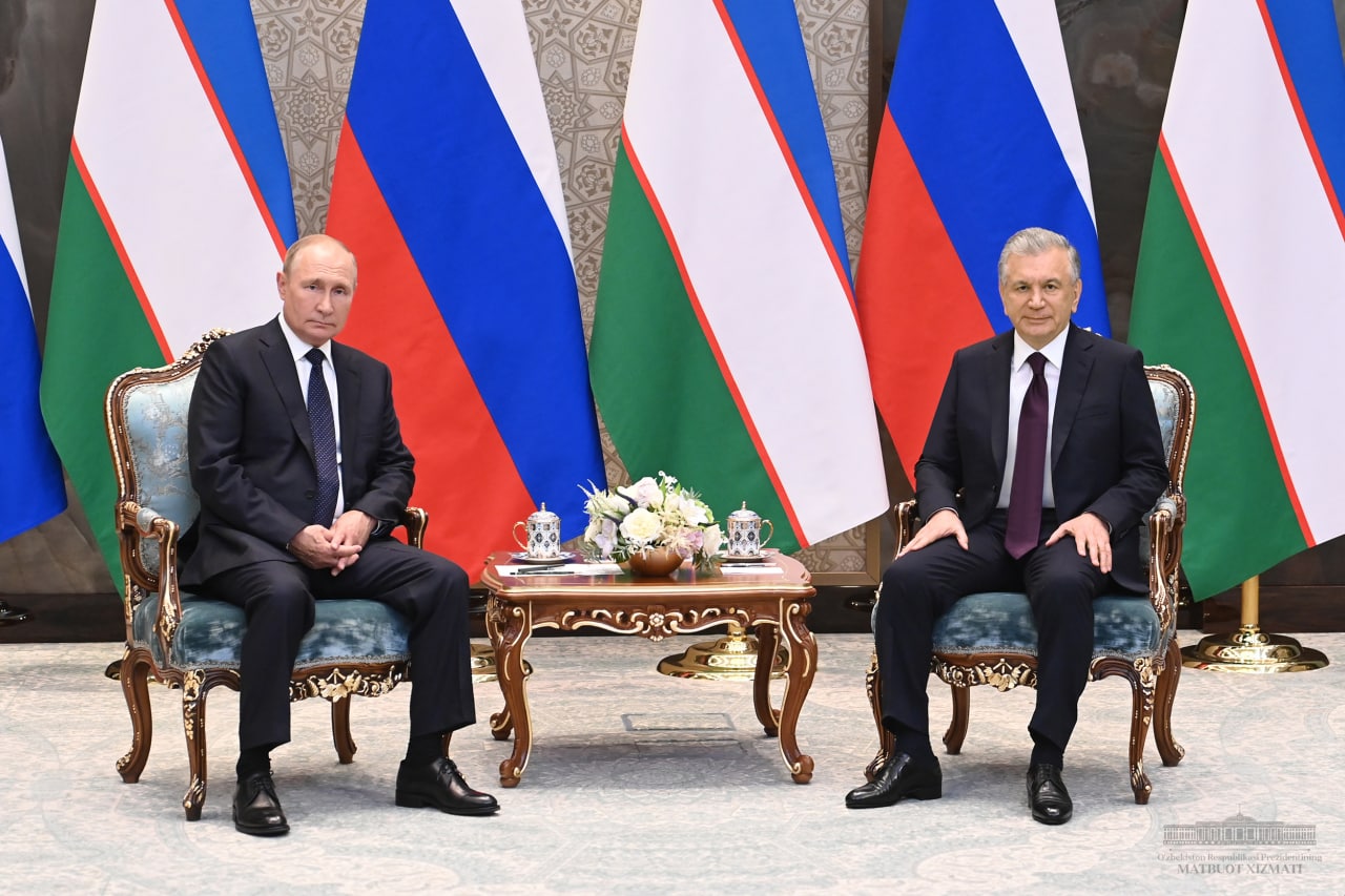 Мирзиёев встретился с Путиным — главное