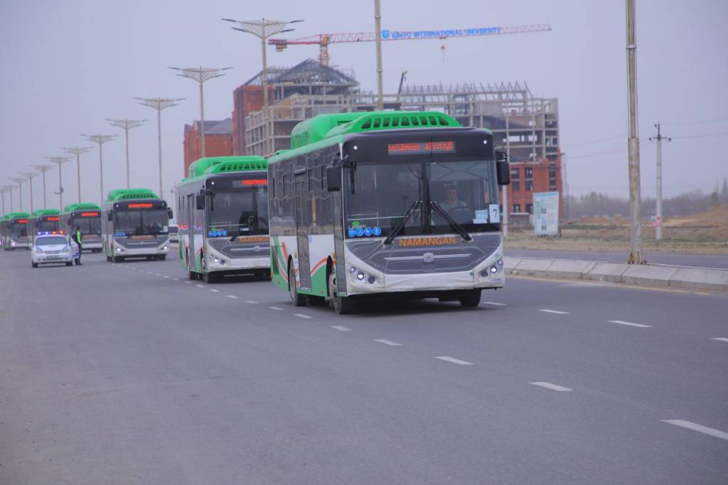 Для Намангана закупили 30 новых автобусов