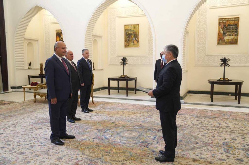Президент Ирака принял верительные грамоты от посла Узбекистана