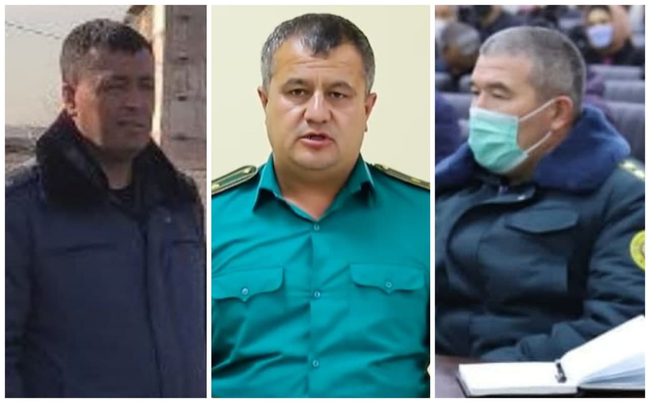 На фото слева направо: Олим Собиров, Анвар Султанов и Хайрулла Болтабаев