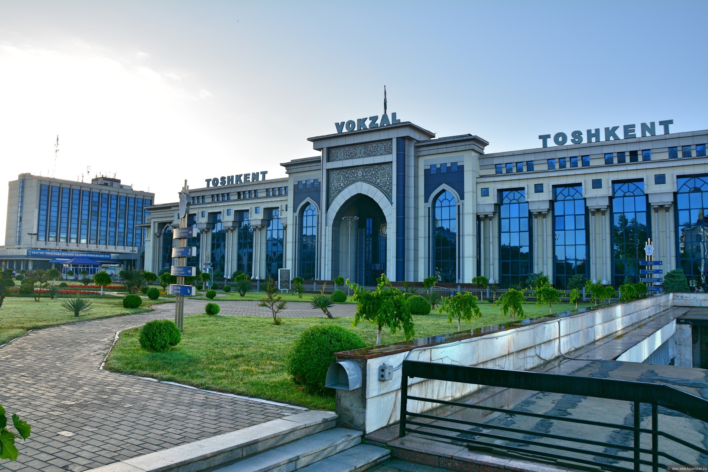 Северный вокзал Ташкента возобновляет работу
