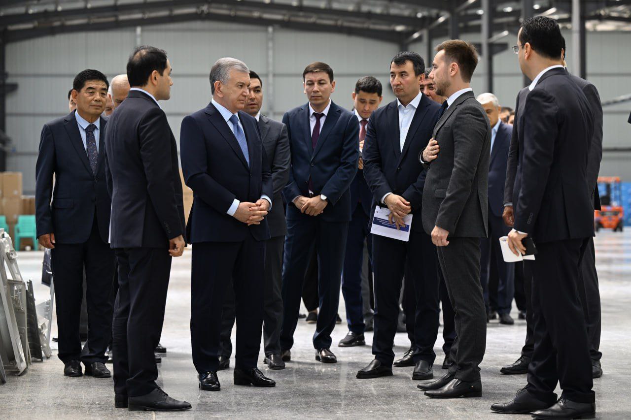 Shavkat Mirziyoyev Zomin texnoparki maxsus sanoat zonasini borib ko‘rdi