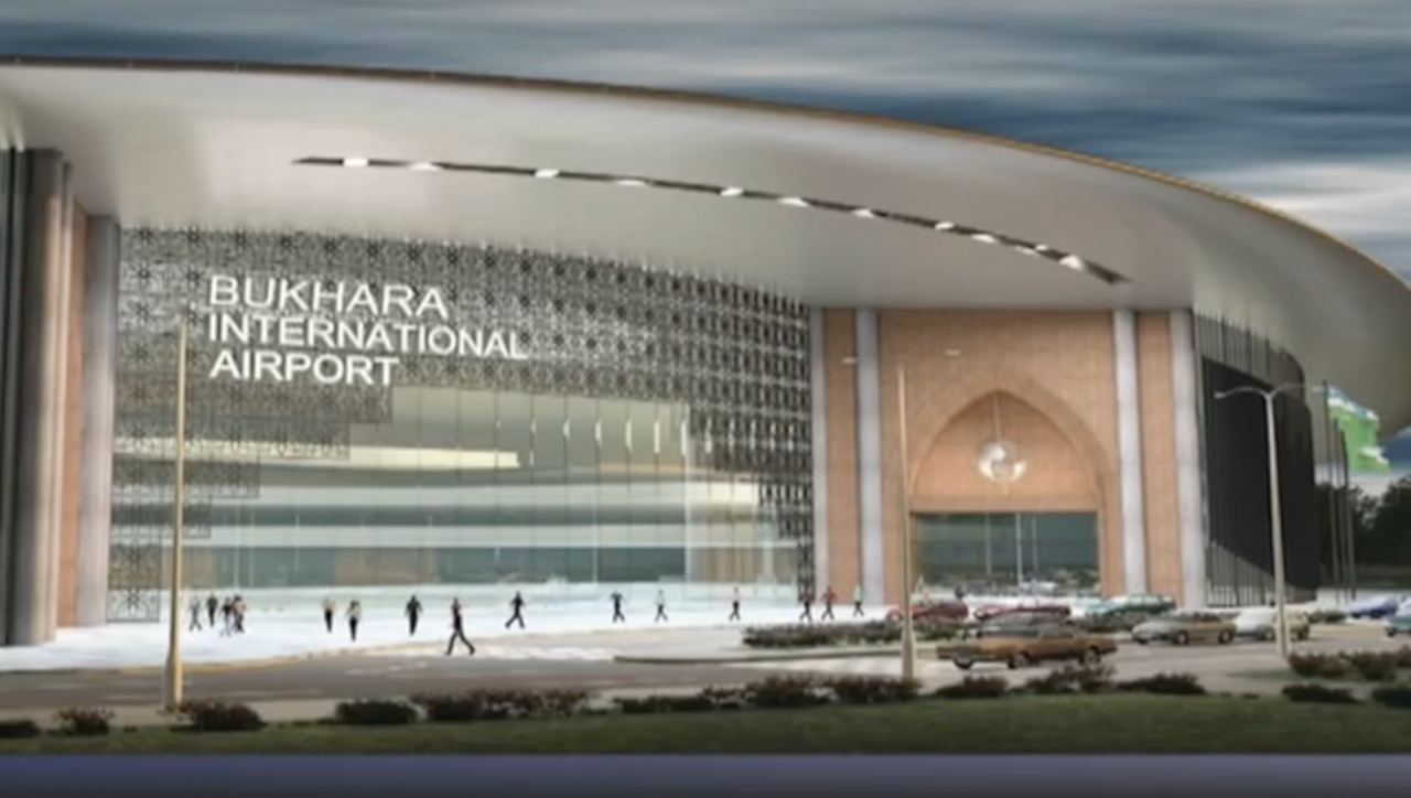 Проект нового терминала аэропорта Бухары / Фото: Узбекистан 24