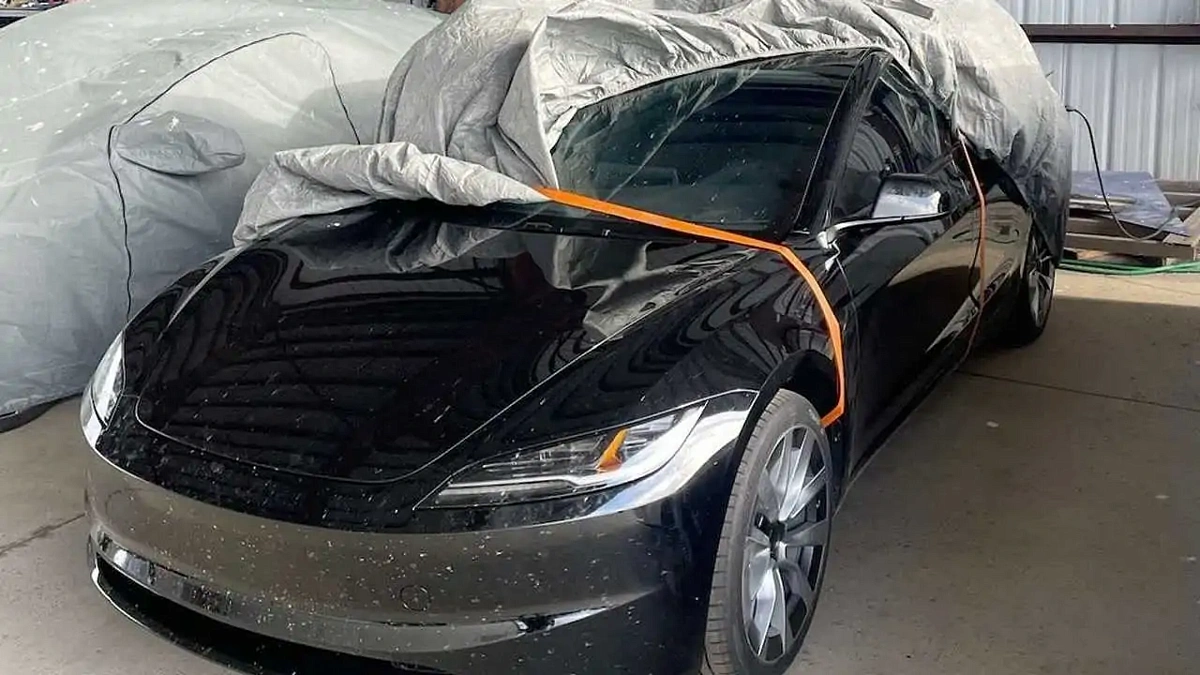 В Китае стартует производство обновленного Tesla Model 3