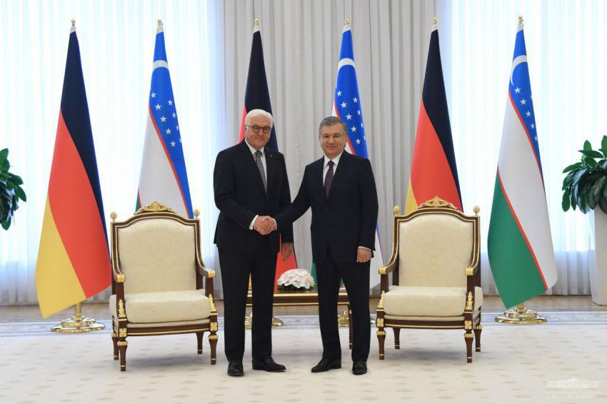 Президенты Узбекистана и Германии обсудили ситуацию вокруг Украины 