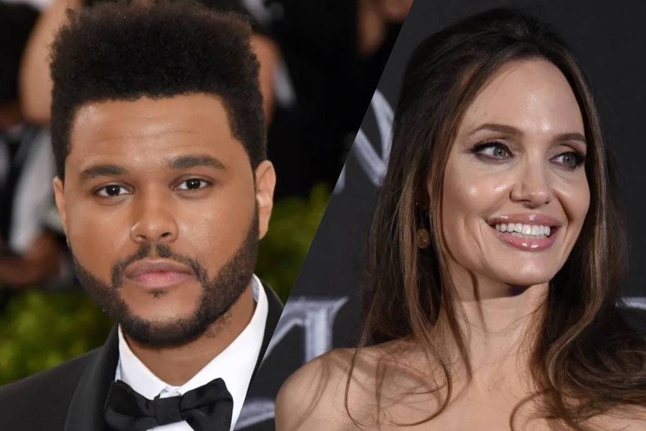 Анджелина Джоли была замечена на свидании с The Weeknd