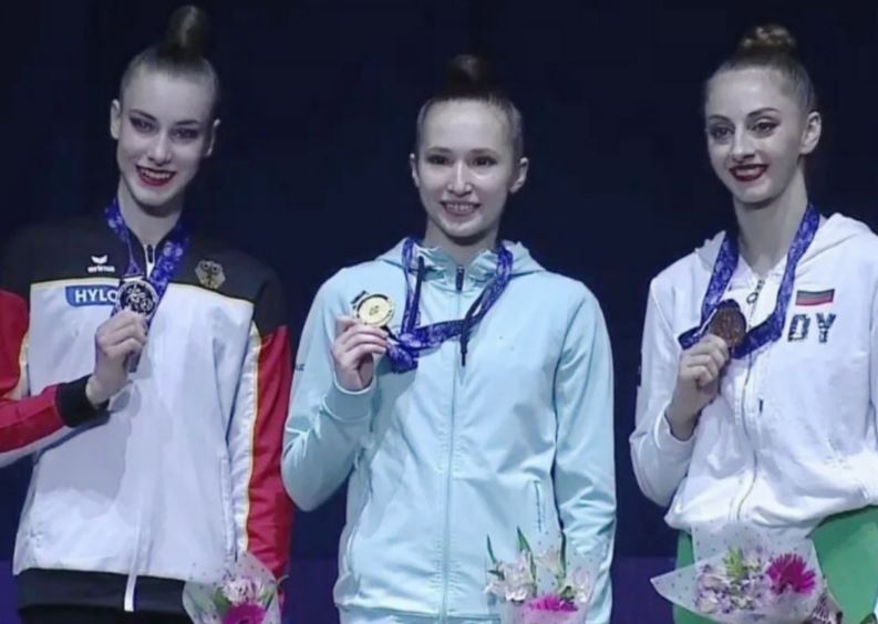 Узбекистан завершил этап Кубка мира по художественной гимнастике с семью медалями