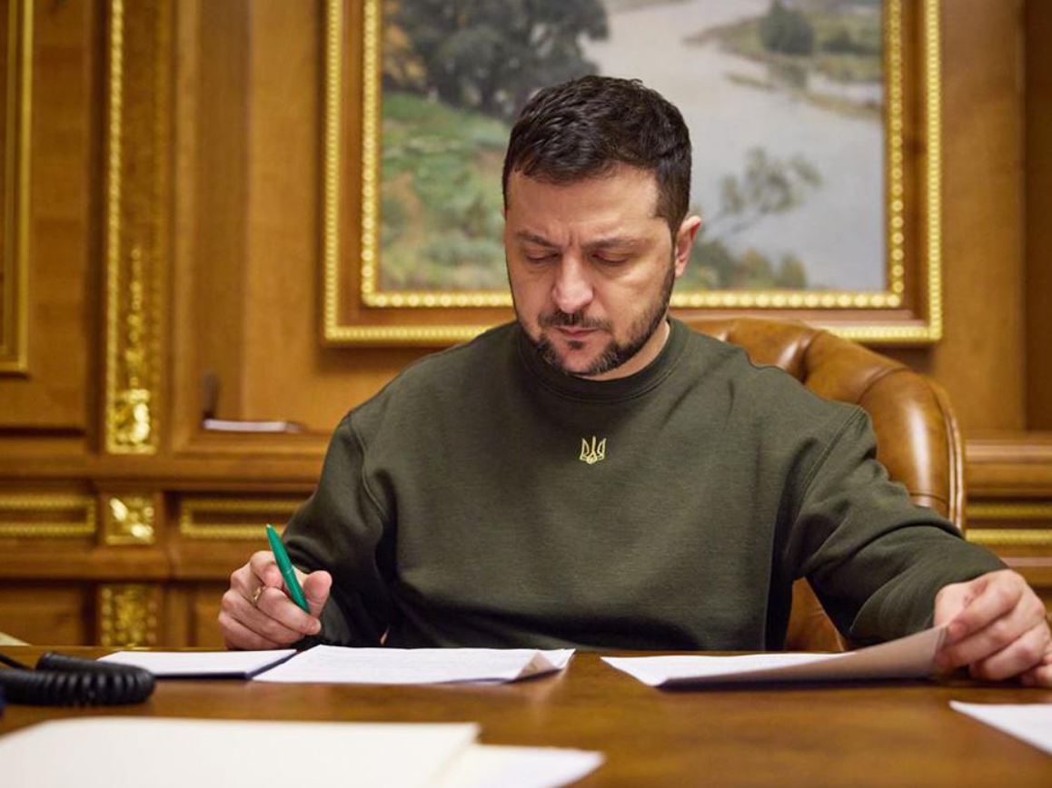 Президент Украины подписал закон о мобилизации осужденных
