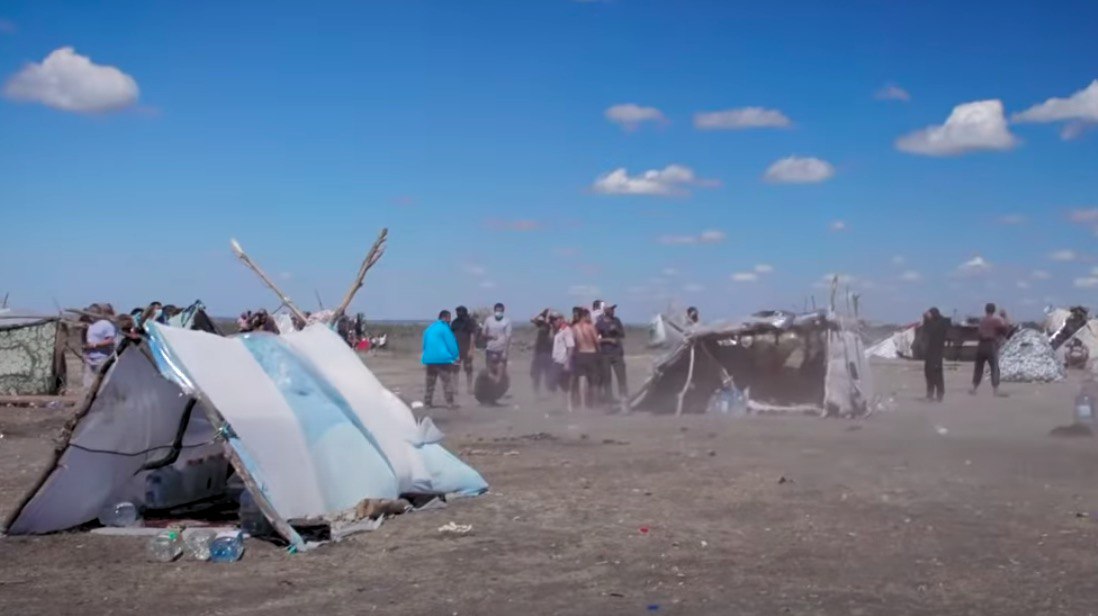 Палаточный лагерь мигрантов из Узбекистана под Самарой стал намного больше