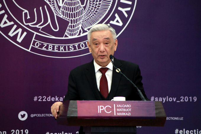 Председатель ЦИК Узбекистана сложил свои полномочия