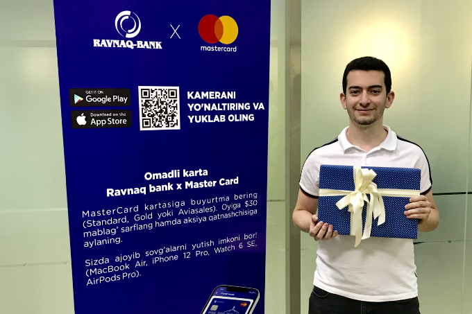 Ravnaq-bank объявил вторых победителей акции «Счастливая карта»