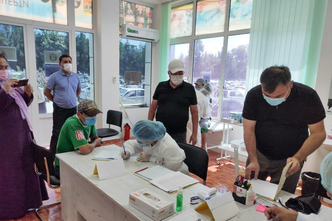 В Ташкентской области будут созданы мобильные пункты вакцинации
