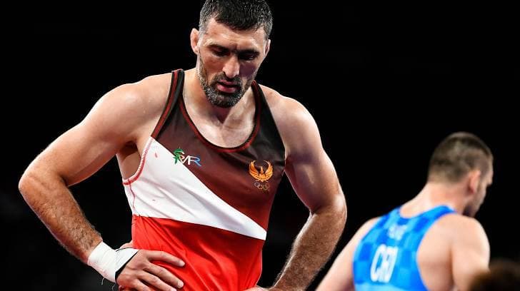 Узбекский греко-римский борец Рустам Ассакалов упустил возможность побороться за бронзовую медаль