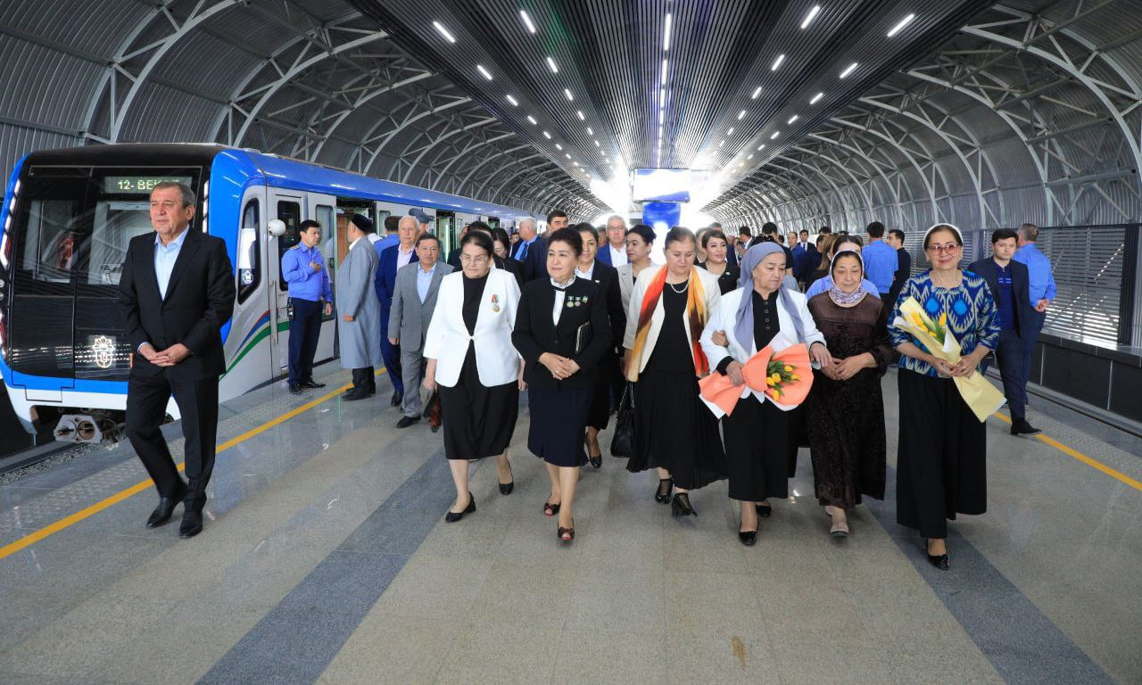 В метро Ташкента открыли пять новых станций