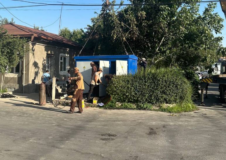 Жителей двух районов Ташкента временно оставили без электричества (локации)