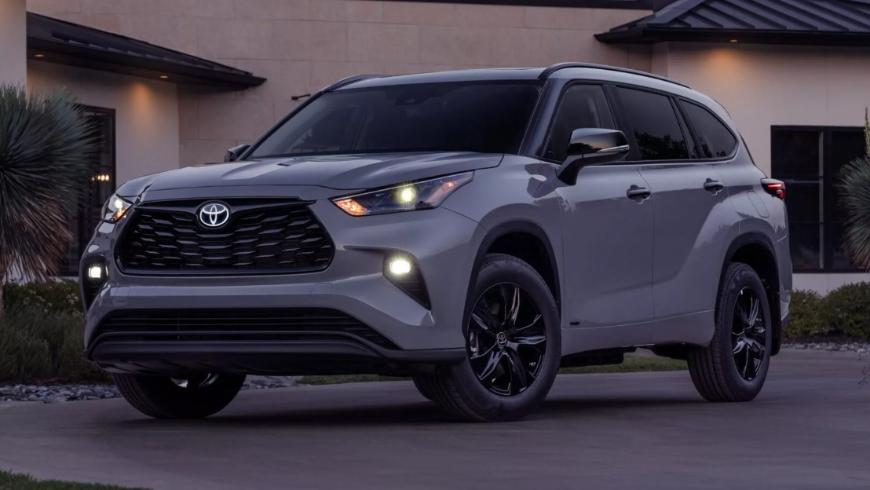 Обновленная Toyota Highlander получит новую позицию Nightshade
