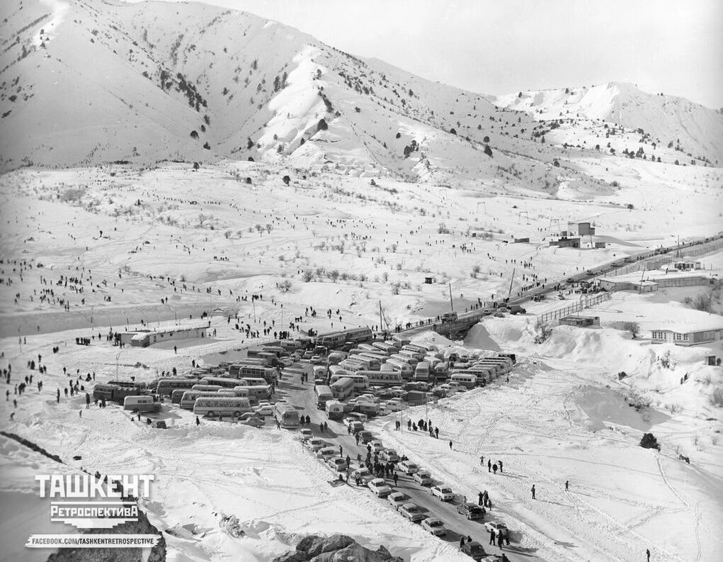 Toshkent viloyati Chimyon dam olish maskani. 1975-yil<br>